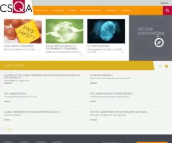 Csqa.it(CSQA Certificazioni) Screenshot