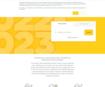 CSQ.org.au(Construction Skills Queensland) Screenshot