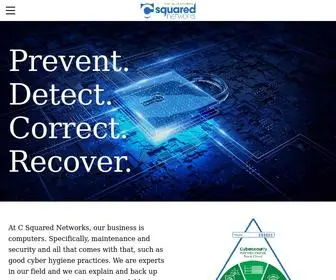 Csquarednetworks.com(C Squared Networks) Screenshot