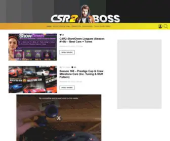 CSR2Boss.com(CSR2 Tunes) Screenshot