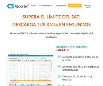 Csreporter.com(Descarga masiva de facturas (CFDI)) Screenshot