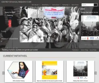 Csrindia.org(CSR India) Screenshot