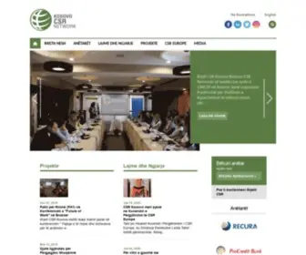 CSrkosovo.org(CSR Kosovo) Screenshot