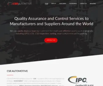 CSRMTY.com(Quality Assurance and Control Services) Screenshot