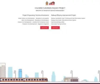 CSRP.lk(Colombo Suburban Railway Project) Screenshot