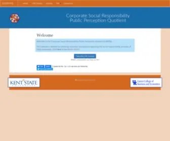 CSRPPQ.com(Survey for Cosporate Social Responsibility (CSR)) Screenshot