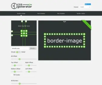 CSS-Generator.net(は、ホームページデベロッパー向け) Screenshot