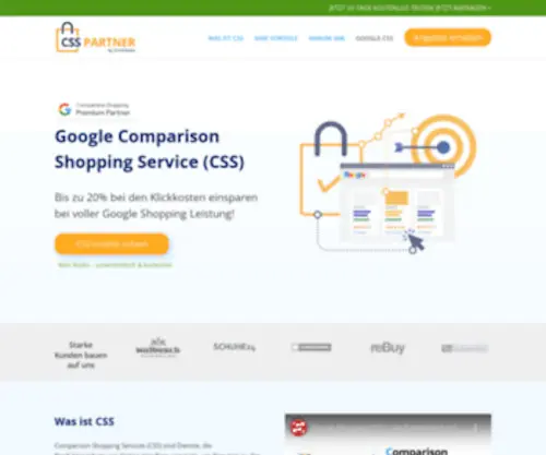 CSS-Partner.com(CSS Google Premium Partner) Screenshot