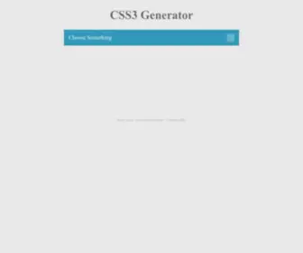 CSS3Generator.com(CSS3 Generator) Screenshot
