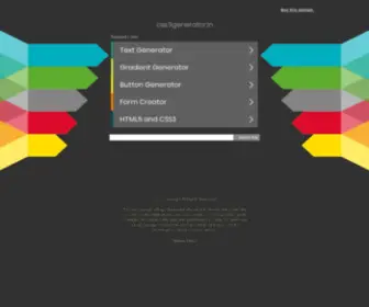 CSS3Generator.in(css3generator) Screenshot