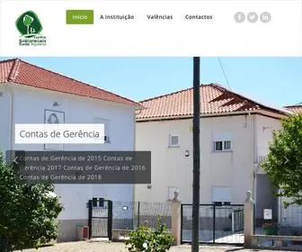 Cssalgodres.pt(Centro de Solidariedade Social) Screenshot