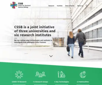 CSSB-Hamburg.de(Centre for Structural Systems Biology) Screenshot