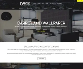 CSscarpet.com.my(CSS CARPET AND WALLPAPER SDN BHD) Screenshot