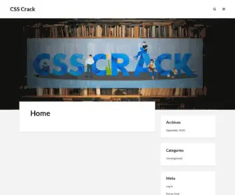 CSScrack.com(CSS Crack WordPress) Screenshot