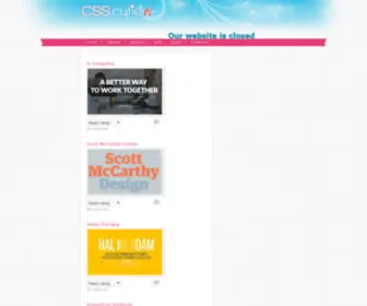 CSscutie.com(CSS Web Design Gallery) Screenshot