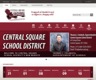 CSSD.org(Central Square Central School District) Screenshot
