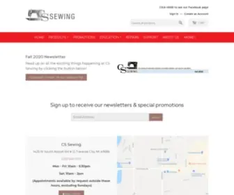 Cssewing.com(CS Sewing) Screenshot