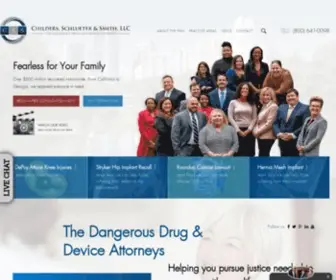 CSsfirm.com(Atlanta Georgia Injury Attorney) Screenshot