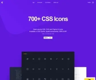 CSS.gg(CSS Icons) Screenshot