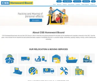 CSshomewardbound.com(CSS Homeward Bound) Screenshot