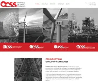 Cssindustrial.com(CSS Industrial Group) Screenshot