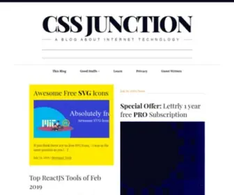 CSsjunction.com(CSS Junction) Screenshot