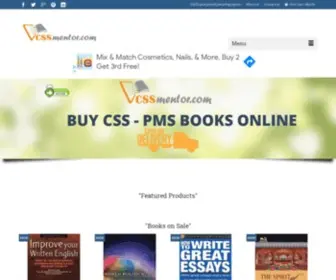 CSsmentor.com(CSS Mentor) Screenshot