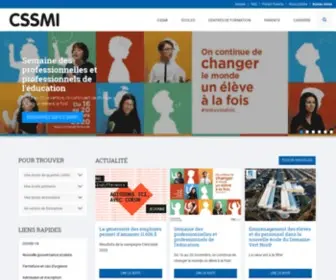 CSsmi.qc.ca(CSsmi) Screenshot