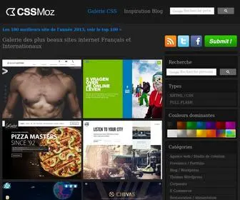 CSsmoz.com(Galerie CSS) Screenshot