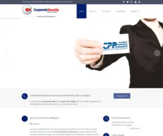 Cssolutions.com.my(Security Solutions Malaysia) Screenshot