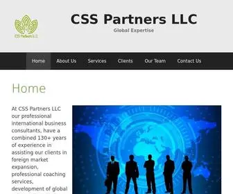 CSspart.com(CSS Partners LLC) Screenshot