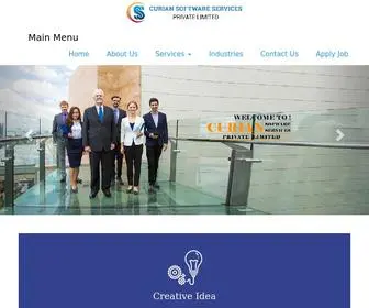 CSSPVT.com(CURIAN SOFTWARE SERVICES) Screenshot