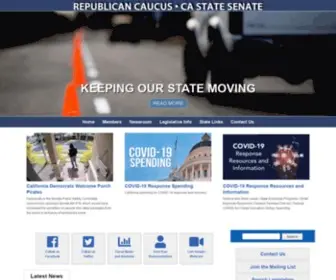 CSSRC.us(CA Senate Republican Caucus) Screenshot