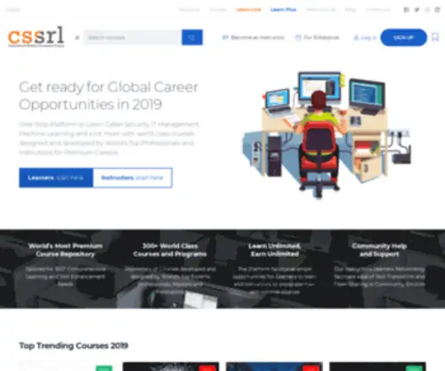 CSSRL.in(Cyber Security Institute for Research and Studies) Screenshot