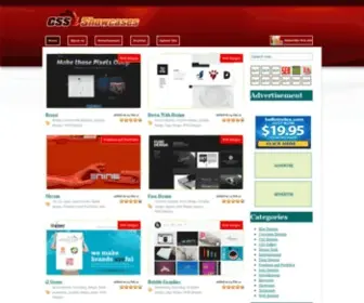 CSSshowcases.com(CSS Showcases Gallery) Screenshot