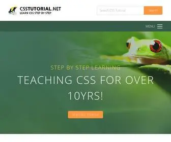 CSstutorial.net(CSS Tutorial) Screenshot