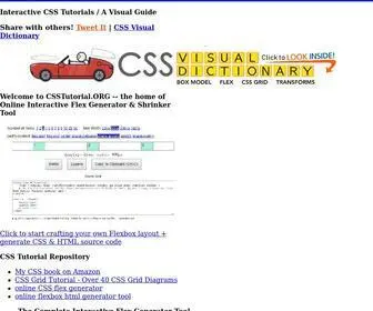 CSstutorial.org(In this visual CSS tutorial repository) Screenshot