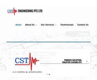 Cstacc.com(CST Engineering Pte Ltd) Screenshot