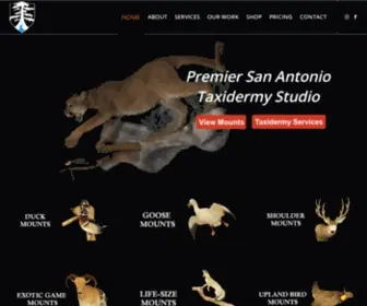 Cstaxidermy.com(Cypress Slough Taxidermy) Screenshot