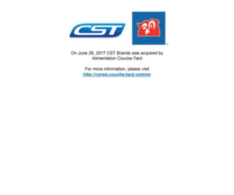 CSTbrands.com(CST Brands) Screenshot