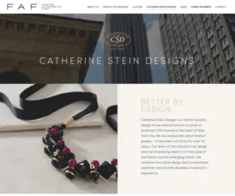 Csteindesigns.com(Catherine Stein Design) Screenshot