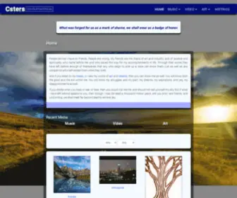 Csters.org(Home) Screenshot