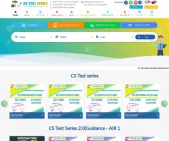 Cstestseries.com(CS TEST SERIES) Screenshot