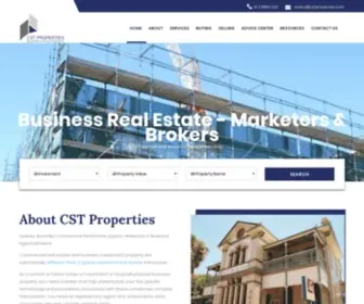CSTproperties.com(Tourism & Leisure Business Real Estate Specialists) Screenshot
