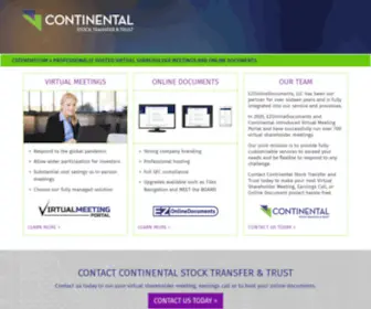 CSTproxy.com(Continental Stock) Screenshot