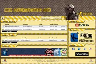 CStrikearena.com(Server Counter Strike 1.6) Screenshot
