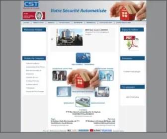 CStsecurite.com(CST SECURITE) Screenshot