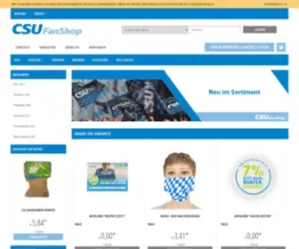 Csu-Fanshop.de(Csu Fanshop) Screenshot