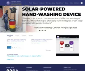 Csuc.edu.gh(CSUC – Welcome) Screenshot