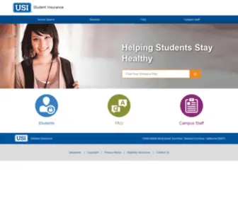 Csuhealthlink.com(USI Insurance Services) Screenshot